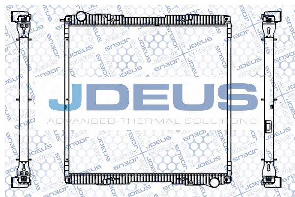 Радиатор, охлаждение двигателя JDEUS M-1410200 for SCANIA P,G,R,T - series