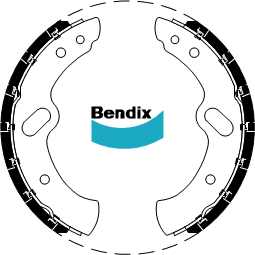 Комплект тормозных колодок BENDIX-AU CBS5069 for ISUZU F